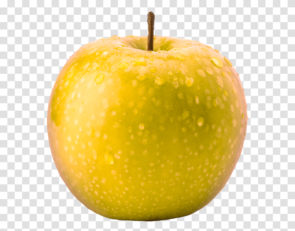 Golden Apple Yellow Apple No Background, Plant, Fruit, Food, Pollen Transparent Png