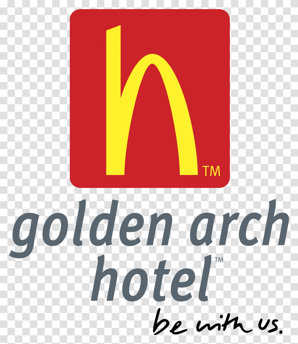 Golden Arch Hotel, Logo, Trademark, Badge Transparent Png
