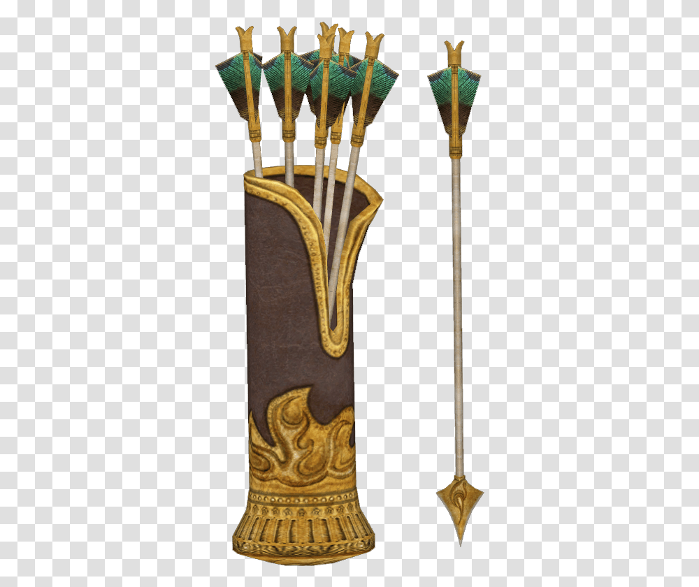 Golden Arrow Arrows Used In Mahabharata, Symbol, Quiver, Incense Transparent Png