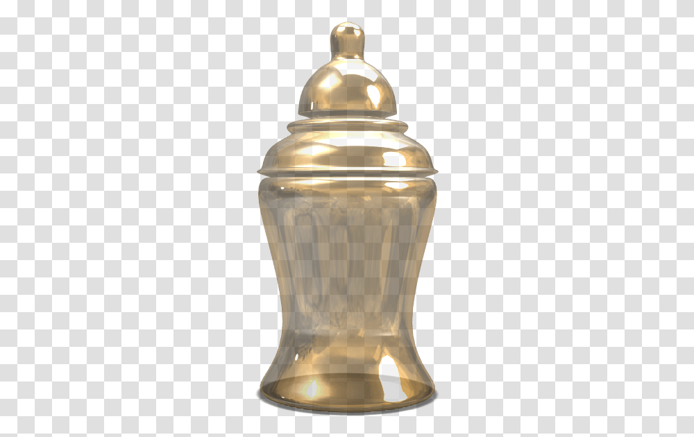Golden Baby Bottle, Urn, Jar, Pottery, Lamp Transparent Png