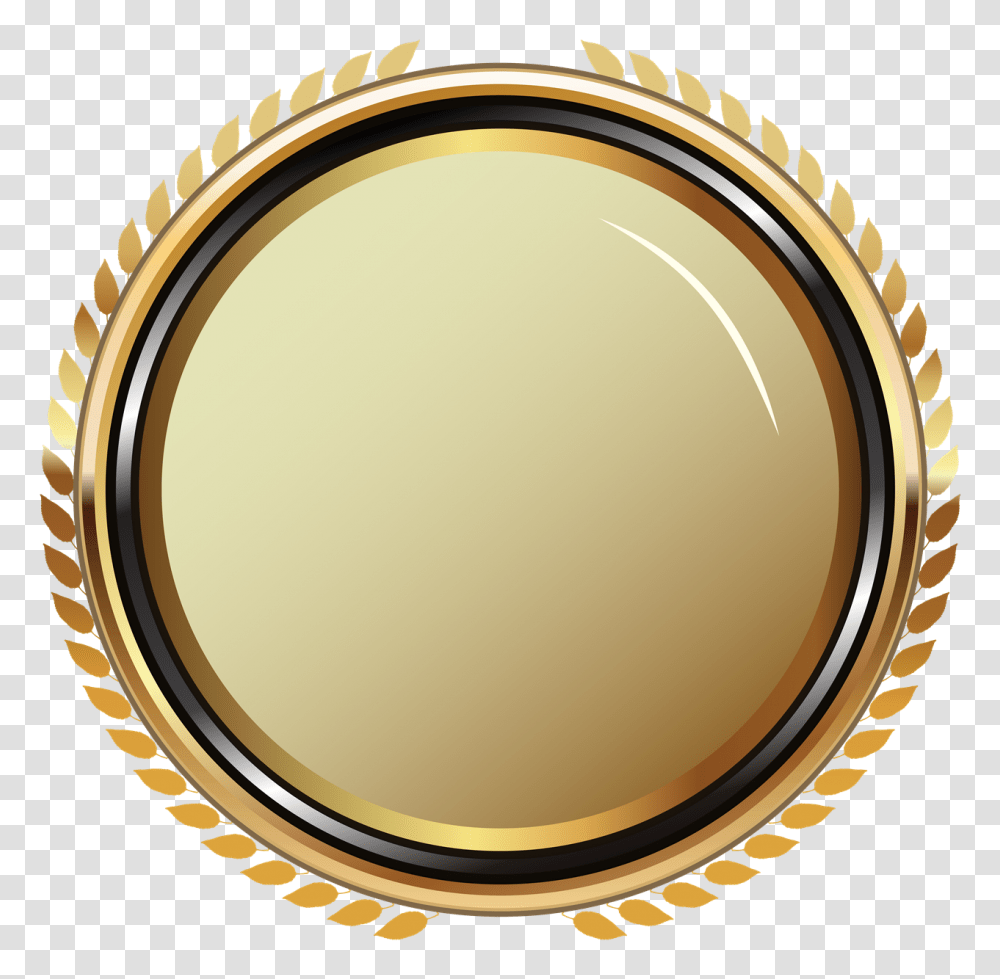 Golden Badge Image Background Arts, Lamp, Oval, Logo Transparent Png