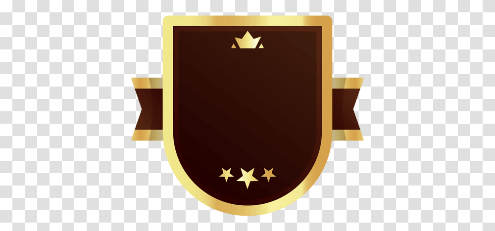 Golden Badge & Svg Vector File Barra Dourada Transparente, Shield, Armor, Monitor, Screen Transparent Png
