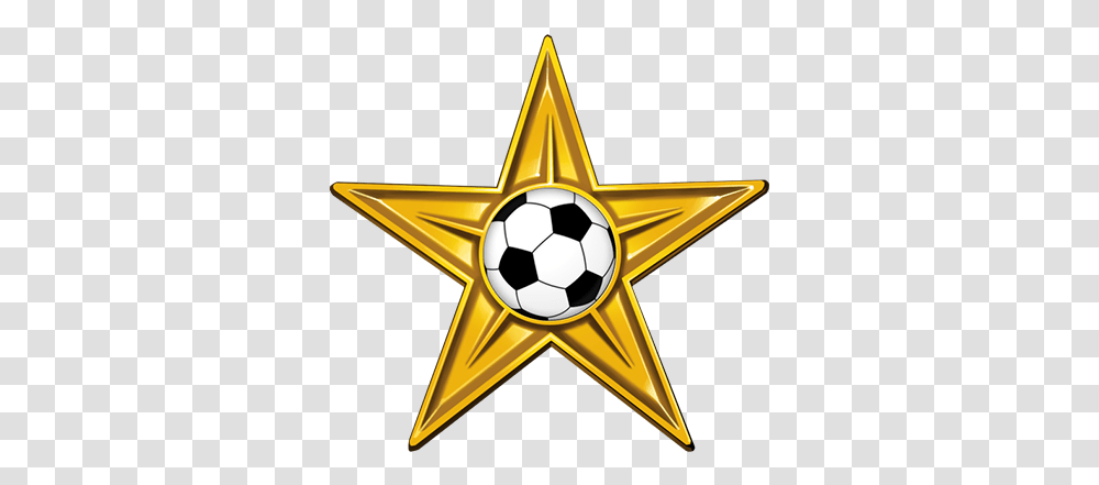 Golden Barnstar Of Football 2014 Walt Disney World Pro Soccer Classic, Star Symbol, Airplane, Aircraft, Vehicle Transparent Png