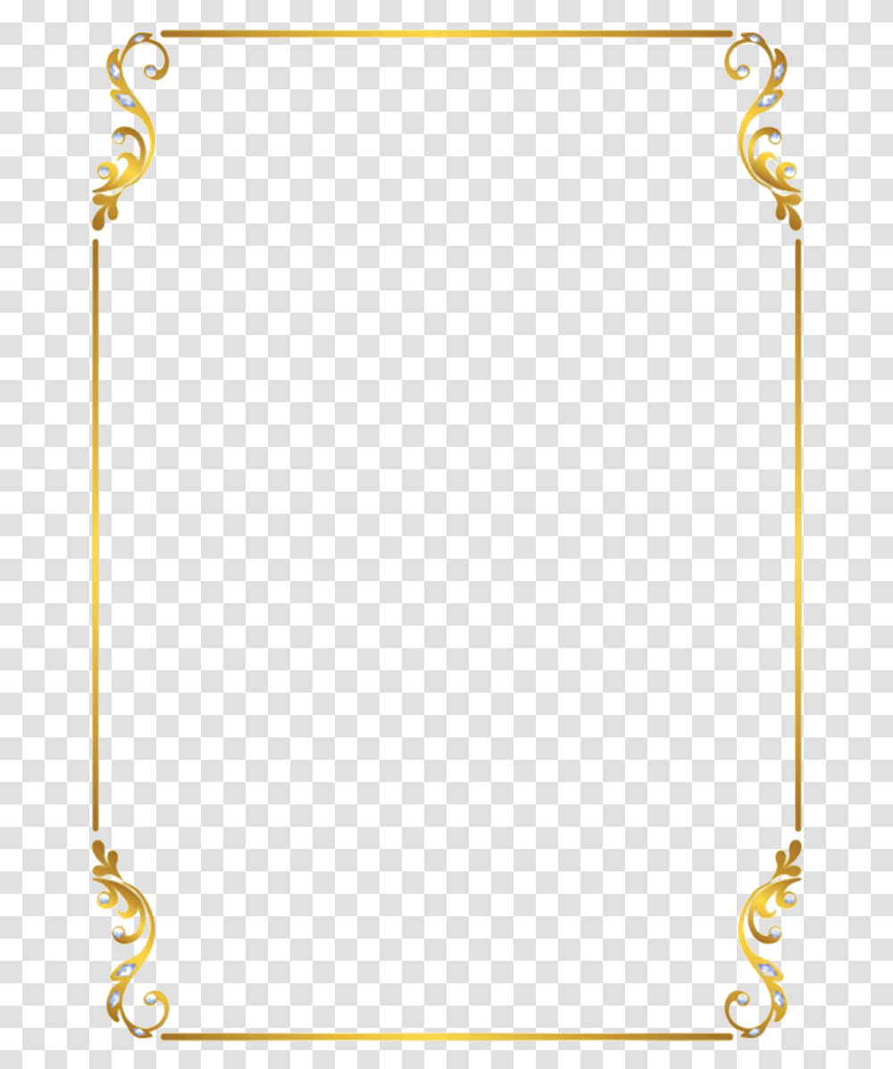 Golden Border Free Golden Frame Free, Musical Instrument, Leisure Activities, Brass Section Transparent Png