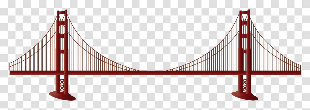 Golden Bridge Palace Of San Francisco Bridge Art, Building, Suspension Bridge, Architecture, Arch Bridge Transparent Png