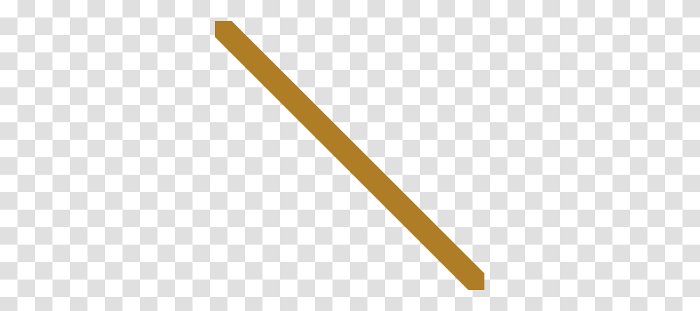 Golden Brown Thick Diagonal Line, Shovel, Tool, Wood, Broom Transparent Png