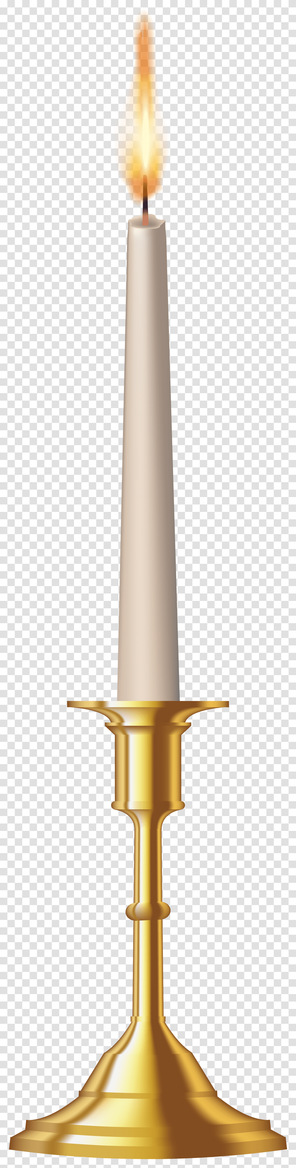 Golden Candlestick Clip Art Candle Stick, Lamp, Weapon, Weaponry, Sword Transparent Png