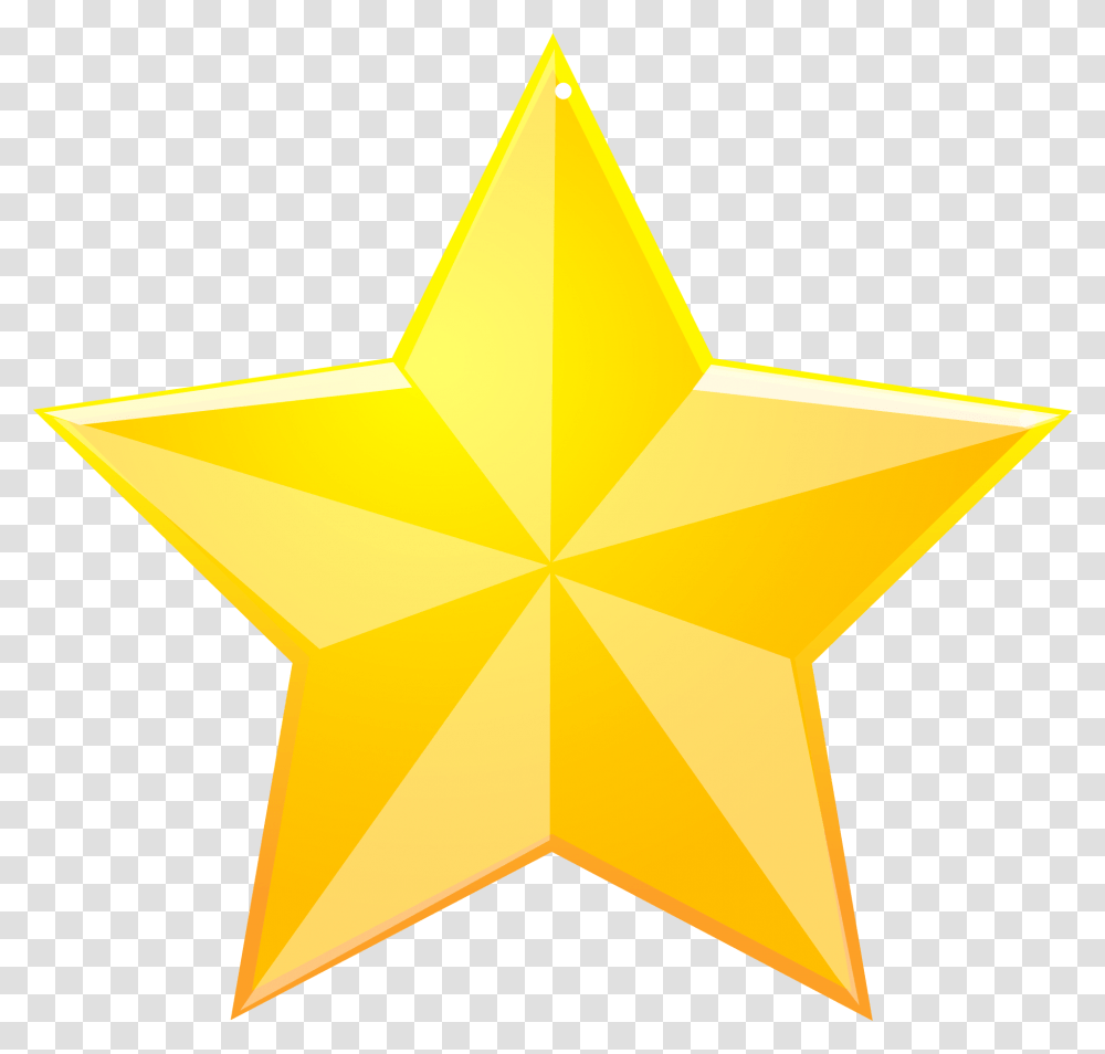 Golden Christmas Star Background Star, Star Symbol Transparent Png