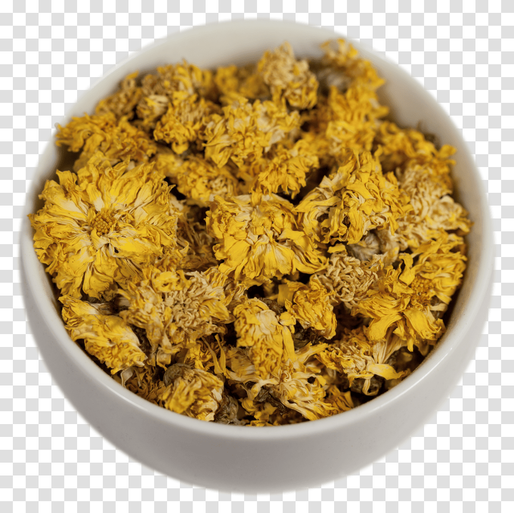 Golden Chrysanthemum Herbal Tea Transparent Png