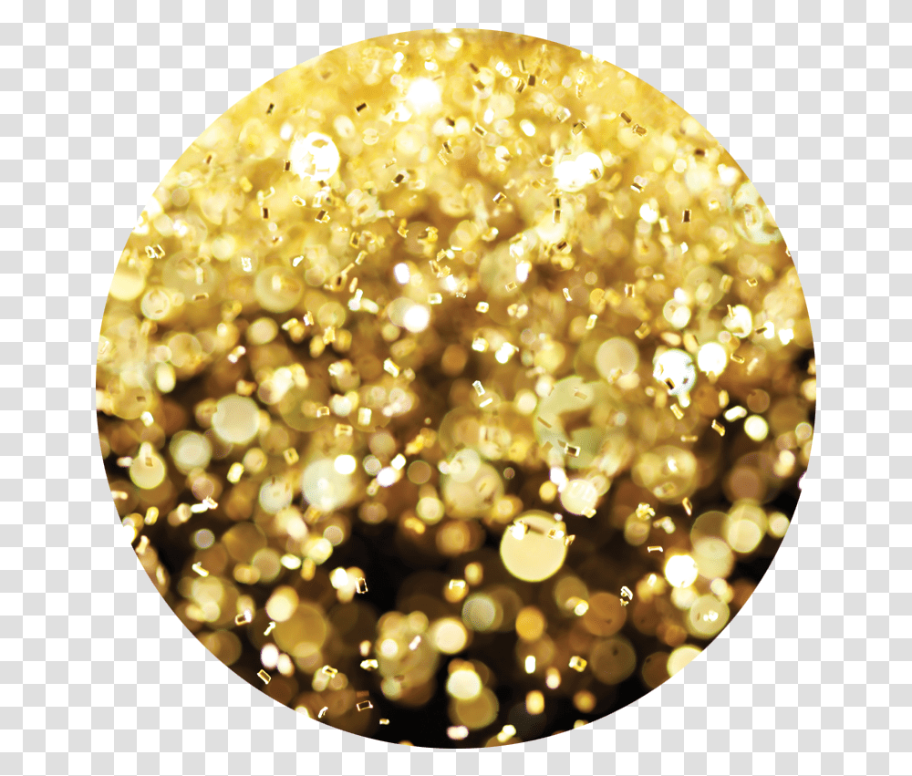 Golden Circle Circle Gold Glitter Gold Glitter Circle Gold, Lamp, Light, Confetti, Paper Transparent Png