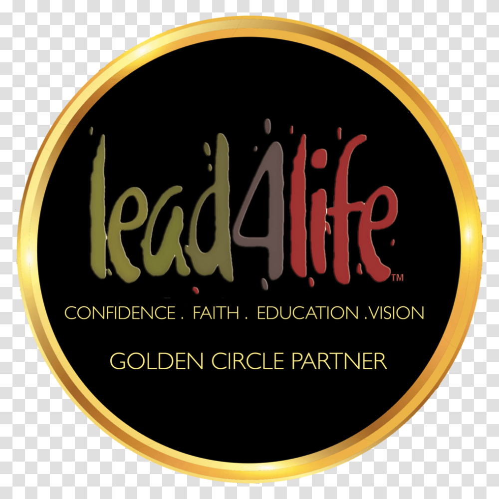 Golden Circle Logo Calligraphy, Label, Alphabet Transparent Png