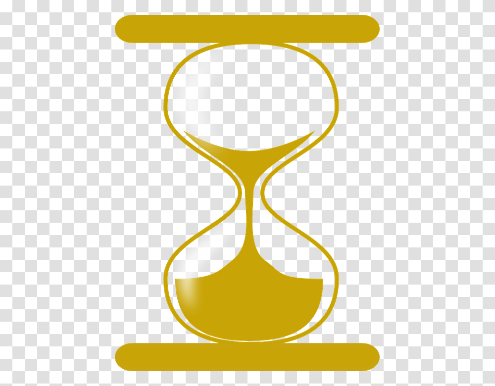 Golden Clipart Time Gold, Hourglass Transparent Png