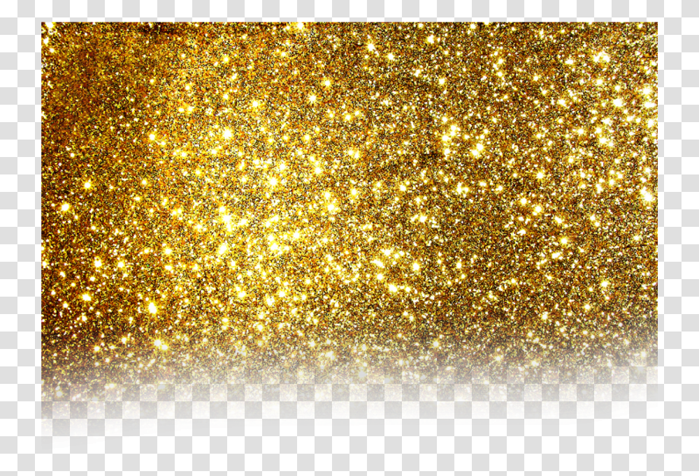 Golden Colour Background Sparkling Gold Glitter, Light, Rug, Lighting Transparent Png