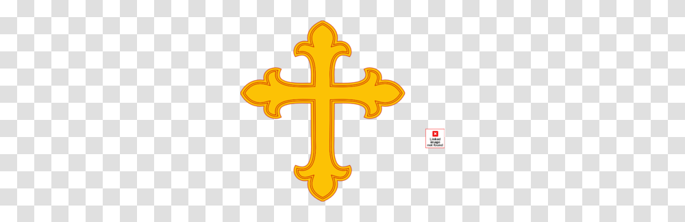 Golden Cross Clipart, Crucifix Transparent Png