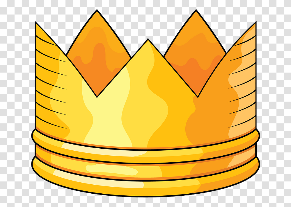Golden Crown Clipart Clipart, Sweets, Food, Bowl, Triangle Transparent Png