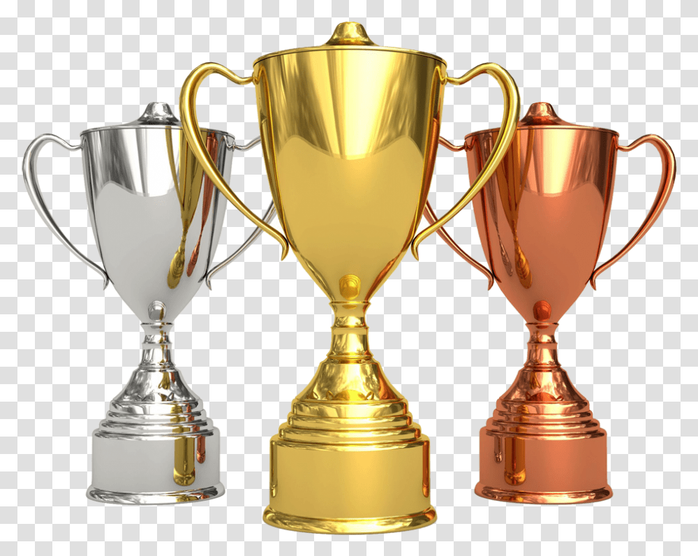 Golden Cup Clipart Golden Trophy, Lamp, Lighting, Mixer, Appliance Transparent Png