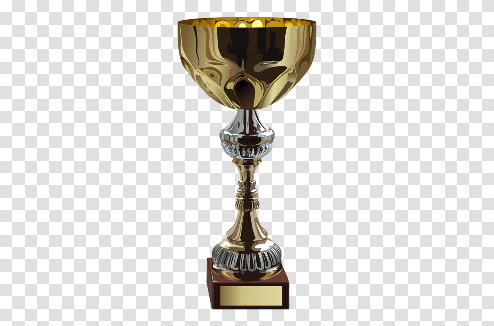 Golden Cup, Lamp, Lighting, Glass, Trophy Transparent Png