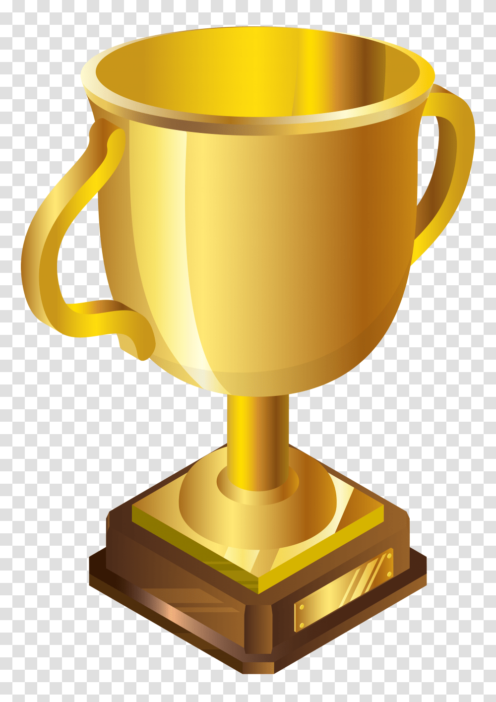 Golden Cup, Lamp, Trophy Transparent Png