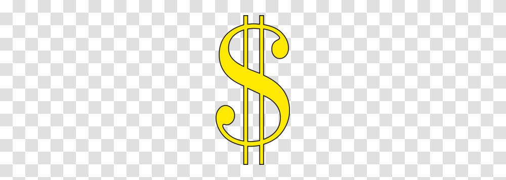 Golden Dollar Sign Clip Art, Alphabet, Label Transparent Png
