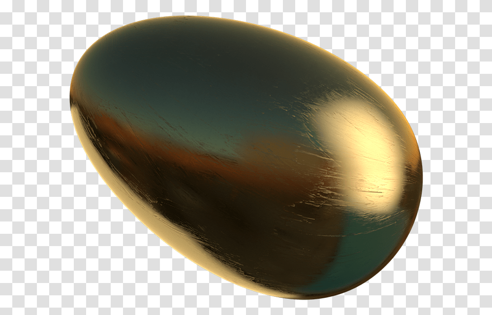 Golden Egg, Sphere, Moon, Outer Space, Night Transparent Png
