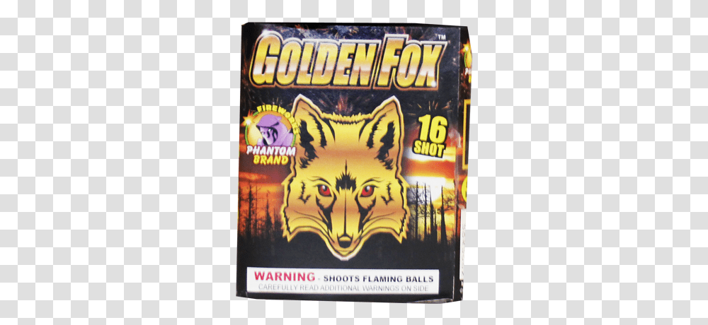Golden Fox 16 Shot Fang, Advertisement, Poster, Flyer, Paper Transparent Png