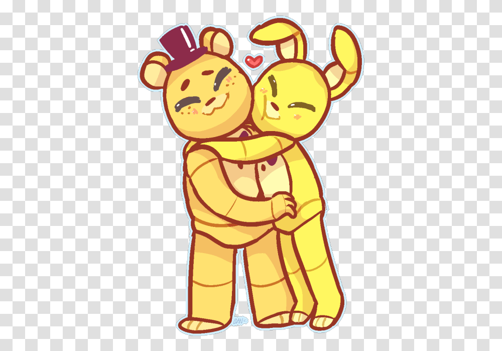 Golden Freddy And Spring Bonnie, Astronaut, Hand Transparent Png