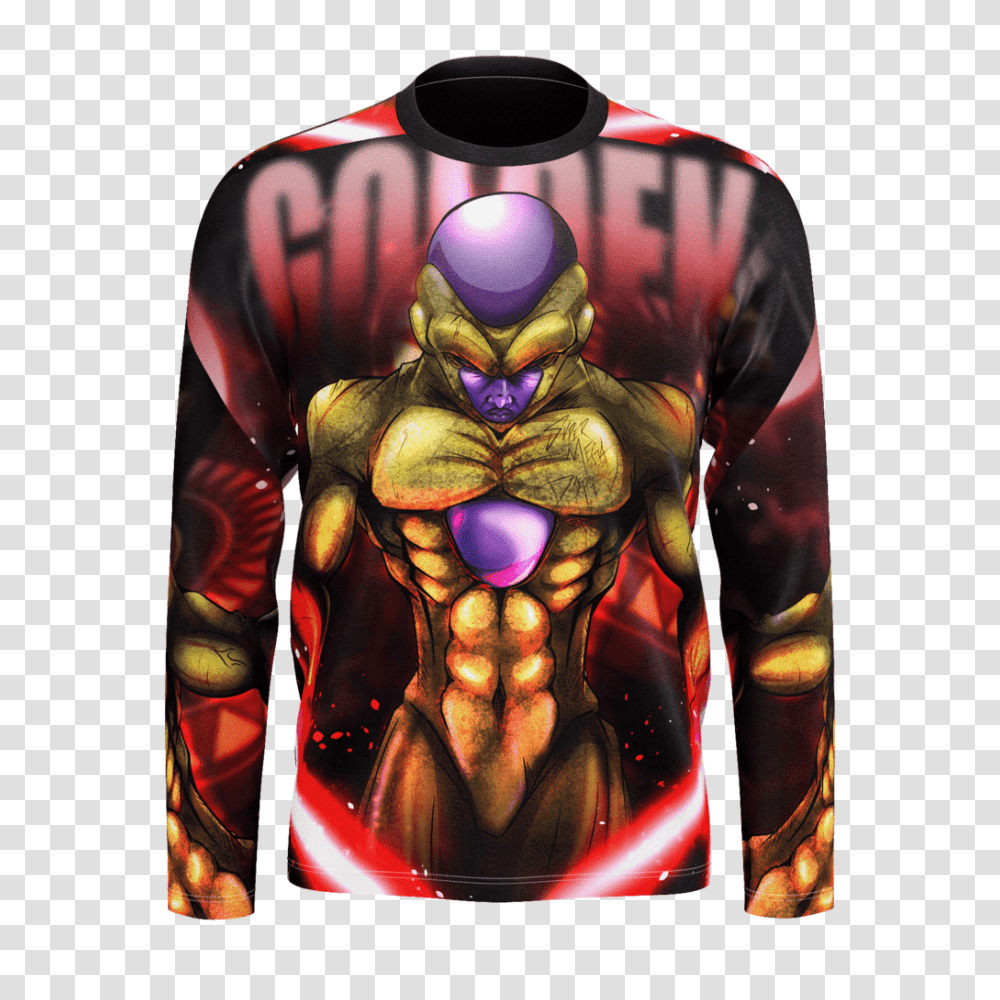 Golden Frieza On Skyou, Apparel, Sweatshirt, Sweater Transparent Png