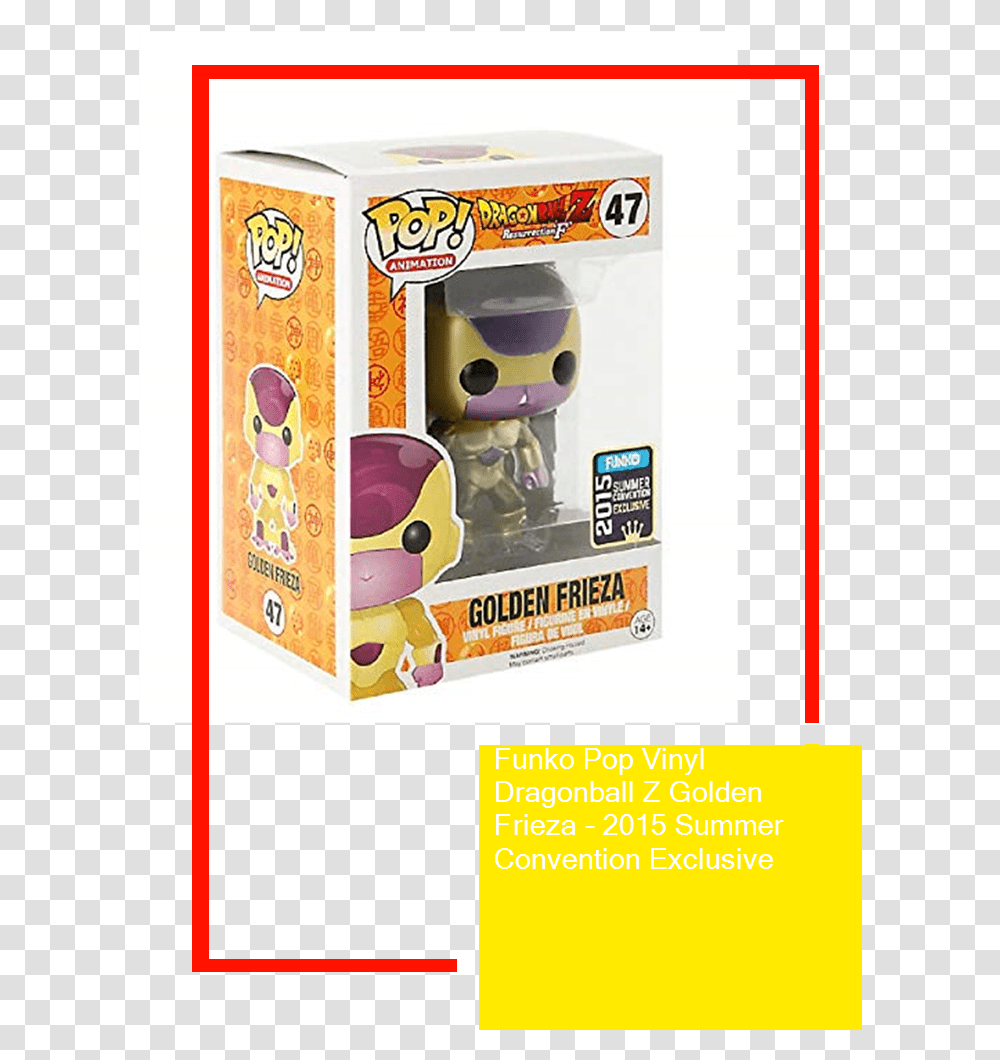 Golden Frieza Pop, Flyer, Poster, Paper, Advertisement Transparent Png