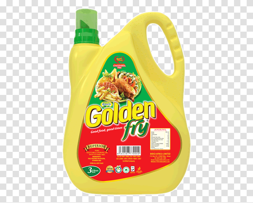 Golden Fry Cooking Oil, Food, Mustard, Mayonnaise, Juice Transparent Png