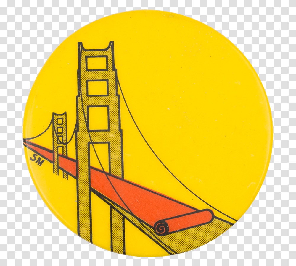 Golden Gate Bridge Art Button Museum Circle, Logo, Trademark Transparent Png