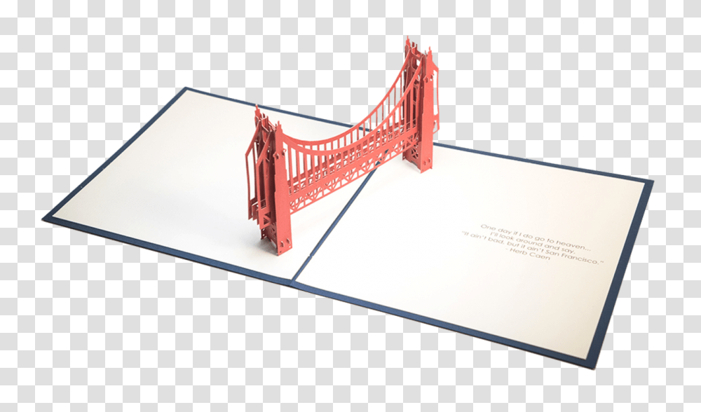 Golden Gate Bridge Pop Up Card, Envelope, Mail Transparent Png