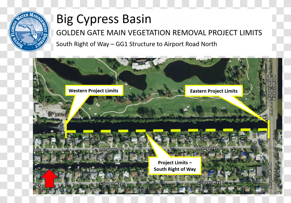Golden Gate Canal Tree Removal Project South Florida Water Management District, Landscape, Outdoors, Nature, Neighborhood Transparent Png