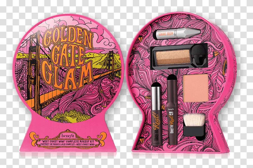 Golden Gate Glam Makeup Kit Benefit Golden Gate Glam, Cosmetics Transparent Png