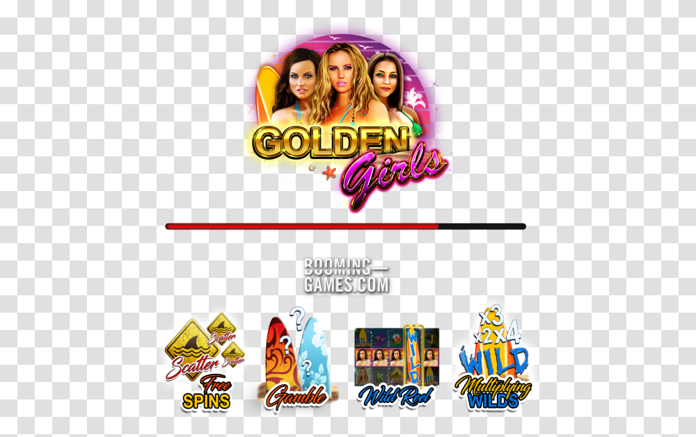 Golden Girls Clipart Golden Girls Slots, Person, Human, Advertisement, Poster Transparent Png