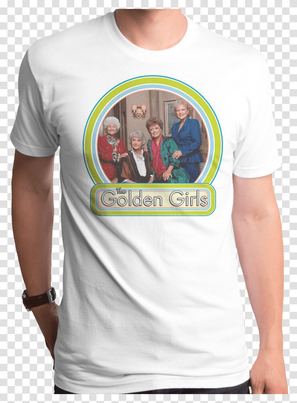 Golden Girls T Shirt Golden Girls T Shirt, Apparel, Person, Human Transparent Png