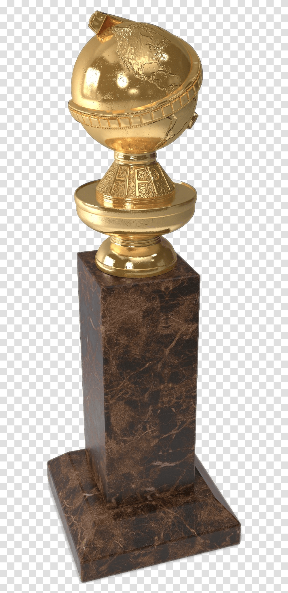 Golden Globe Award Golden Globe Award, Trophy Transparent Png