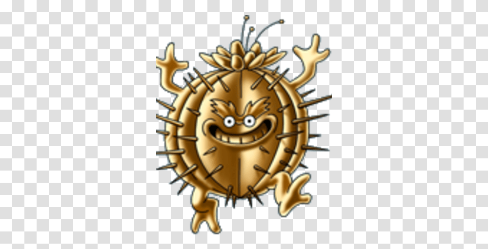 Golden Globe Dragon Quest Wiki Fandom Golden Globe Dragon Quest 11, Symbol, Emblem, Plant, Text Transparent Png