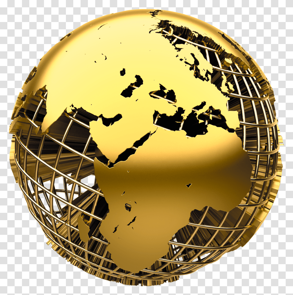 Golden Globe Gold Globe, Outer Space, Astronomy, Universe, Planet Transparent Png
