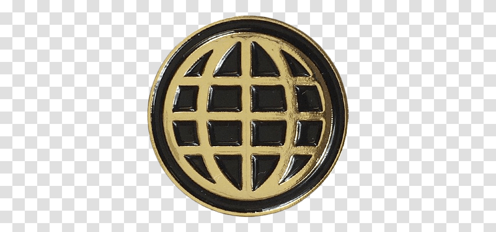 Golden Globe Lapel Pin Peace Symbols, Grenade, Bomb, Weapon, Weaponry Transparent Png