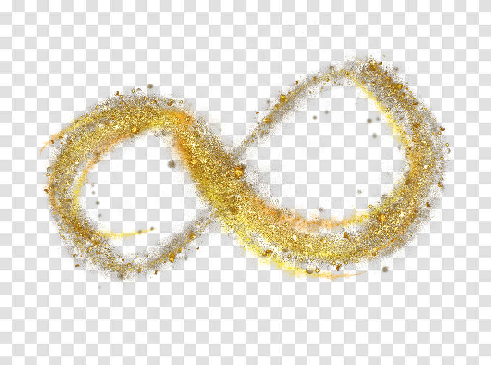 Golden Gold Dust Glitter Magic Gold Dust, Pattern, Ornament, Fractal, Crystal Transparent Png