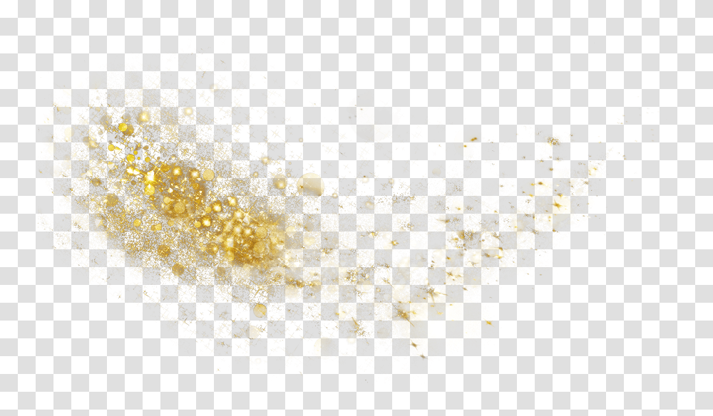 Golden Gold Dust Glitter Magic Macro Photography, Light, Flare, Crowd, Christmas Tree Transparent Png