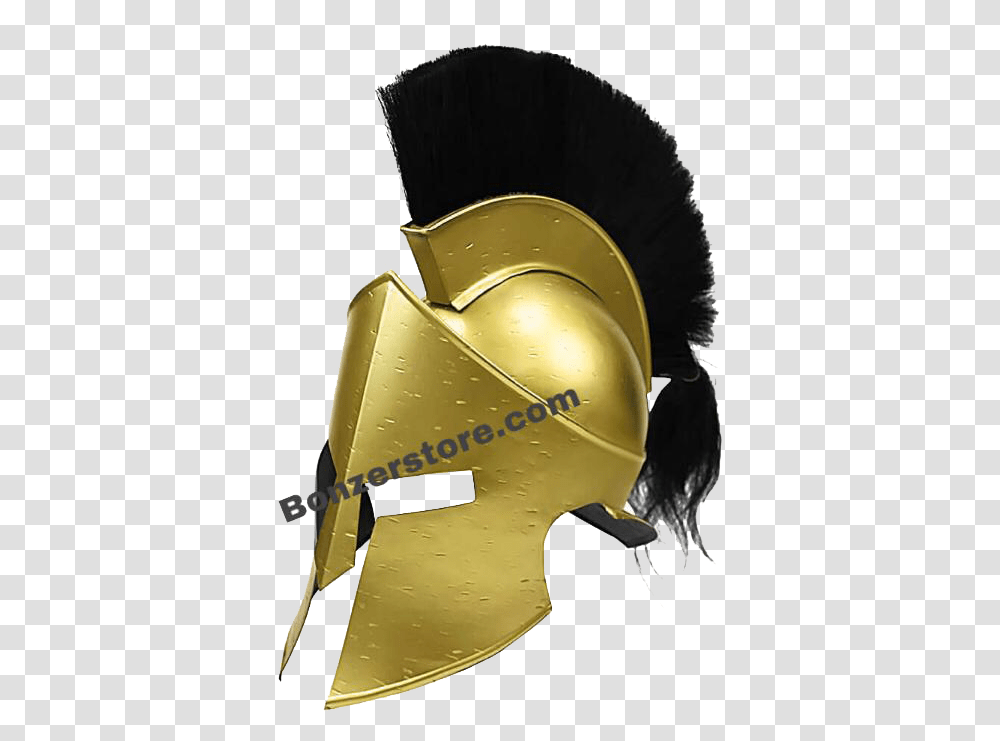 Golden Greek Helmet, Label, Sticker Transparent Png