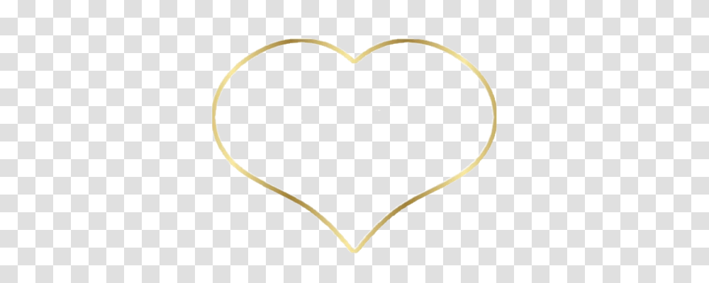 Golden Heart Emotion, Cushion Transparent Png