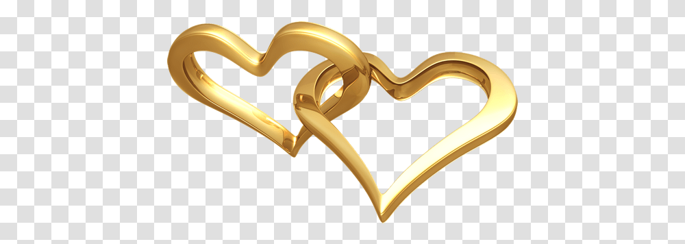 Golden Hearts 1 Image Wedding Ring Clip Art, Sink Faucet, Buckle, Logo, Symbol Transparent Png