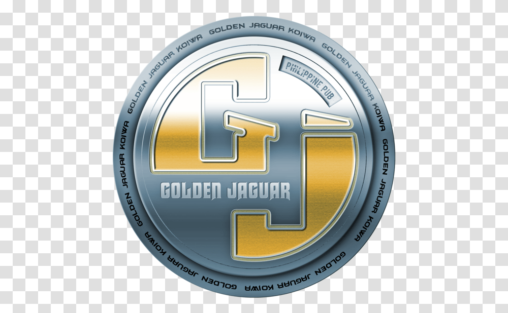 Golden Jaguar Bar Circle, Wristwatch, Coin, Money Transparent Png