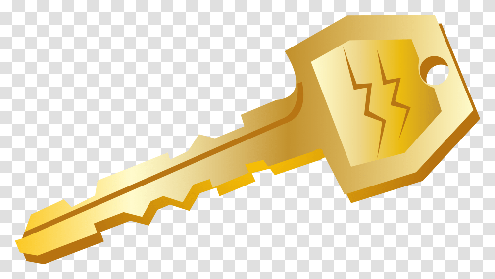 Golden Key Icon Clipart Gold Key Vector Transparent Png