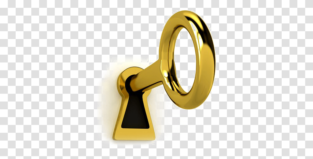 Golden Key Image Background Golden Key Logo, Text, Brass Section, Musical Instrument, Alphabet Transparent Png