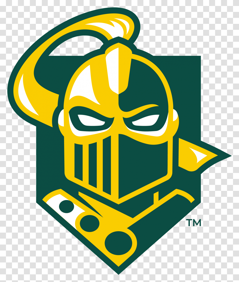 Golden Knight Mascot Athletics Clarkson Golden Knights Logo, Symbol, Trademark, Recycling Symbol, Graphics Transparent Png