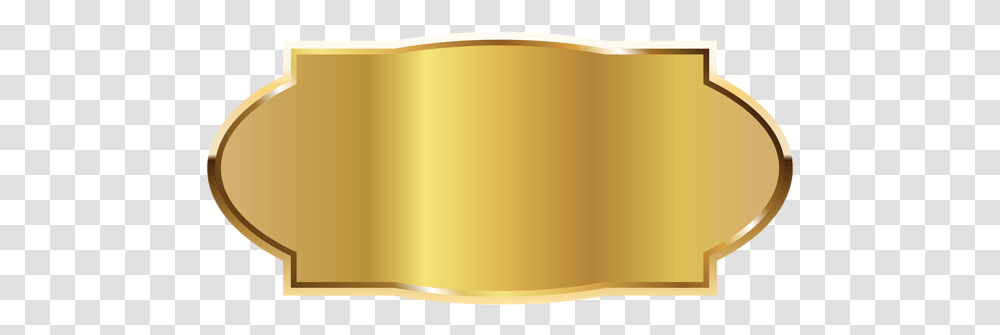 Golden Label Template Image Gold Plaque, Scroll, Ammunition, Weapon, Weaponry Transparent Png