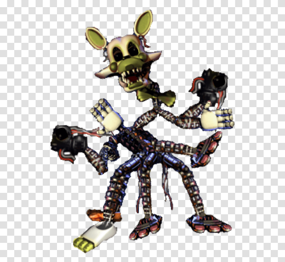 Golden Mangle Ver Fnaf Toy Animatronics Mangle, Accessories, Accessory, Bead, Jewelry Transparent Png